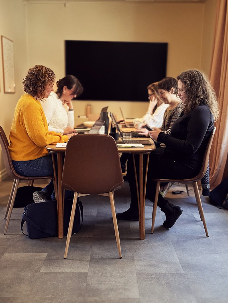 Co-working Co-working på Snällfabriken